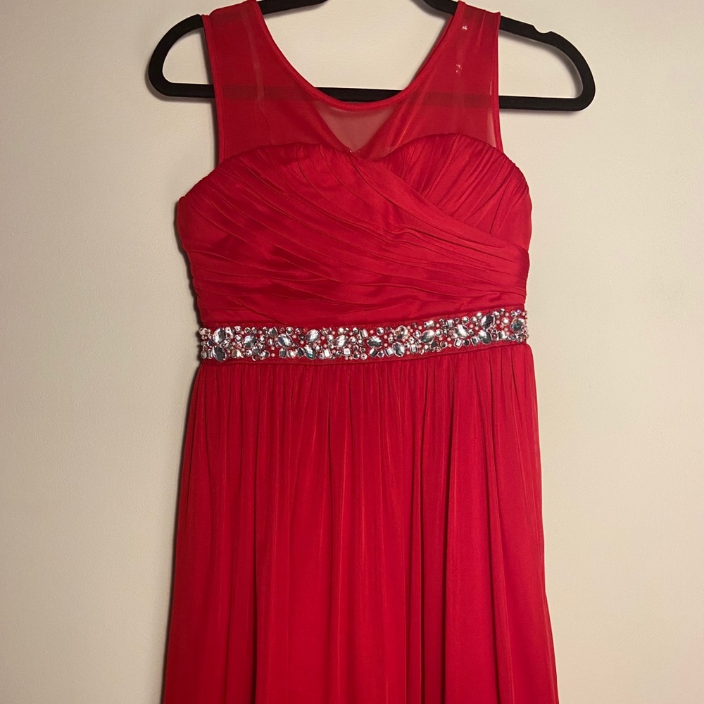 Red prom dress